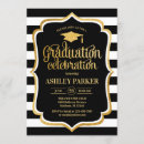 Search for stripes graduation invitations Grad party