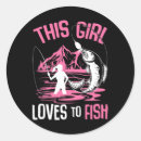 Search for fishing girl stickers Animal