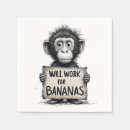 Search for monkey napkins Chimp
