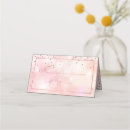 Search for gold confetti place cards Calligraphy