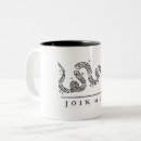 Search for join or die mugs Political cartoon