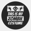 Search for retro zombie stickers Halloween