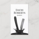 Search for straight razor business cards Hair stylist