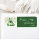 Search for irish clover return address labels St patrick's day