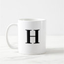 Search for initial h mugs Typography