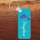 Search for cute dolphins key rings Swimming