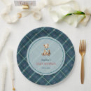 Search for navy blue paper plates Plaid