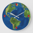 Search for geography clocks Earth