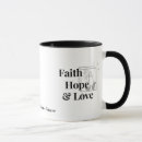 Search for faith hope love mugs Elegant