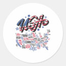 Search for usa map stickers United states
