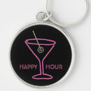 Search for happy hour key rings Martini
