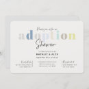 Search for adoption baby shower invitations Modern