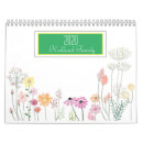 Search for floral calendars Modern