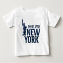 Search for new york baby shirts Statue of liberty