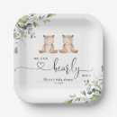 Search for twin baby shower plates Gender neutral