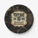Search for 90th birthday plates Vintage