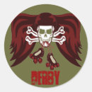 Search for roller derby stickers Skull