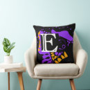 Search for letter e cushions Black and white
