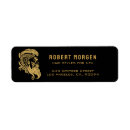 Search for shopping return address labels Black