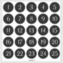 Search for circle table cards Black and white
