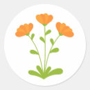 Search for orange marigold stickers Garden