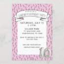 Search for girls tenth birthday invitations 10 years old