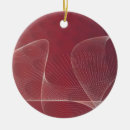 Search for fractal christmas tree decorations Red
