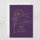 Search for plum bridal shower invitations Eggplant