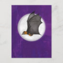 Search for baby bat postcards Purple
