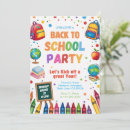 Search for vertical teachers day invitations School party