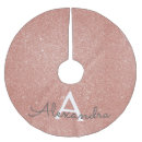 Search for rose gold tree skirts Monogrammed