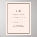 Search for blush wedding posters Elegant