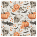 Search for halloween pumpkin black fabric Bats