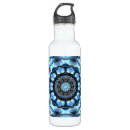 Search for mandala water bottles Blue