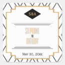 Search for black white yellow wedding stickers Gold