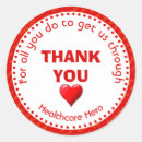 Search for red heart envelope seals Thank you