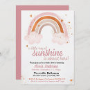 Search for rays of sunshine baby shower invitations Clouds