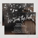Search for after the knot is tied invitations Typography