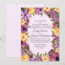 Search for jewel tone wedding invitations Floral