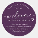 Search for eggplant wedding stickers Modern