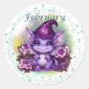 Search for february birthday stickers Amethyst