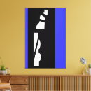 Search for blue and white canvas prints Trendy
