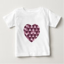 Search for pink heart pattern tshirts Geometric