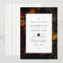 Search for black gold damask wedding invitations Floral