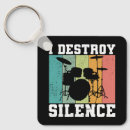 Search for for drummers square key rings Drum set