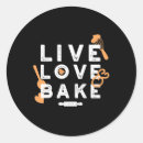 Search for cute baker stickers Food