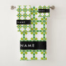 Search for leaf pattern bath towels Garden