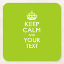 Search for lime green coasters Bar