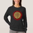 Search for st benedict medal tshirts Religious