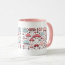 Search for cute mushrooms mugs Red